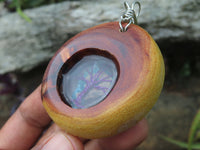 Polished Camel Thorn, Shattuckite & Tree Of Life Pendant - sold per piece From South Africa - TopRock