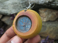 Polished Camel Thorn, Shattuckite & Tree Of Life Pendant - sold per piece From South Africa - TopRock