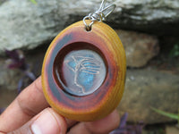 Polished Camel Thorn, Shattuckite & Tree Of Life Pendant - sold per piece From South Africa - TopRock