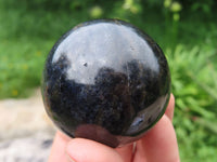 Polished Iolite Water Sapphire Spheres x 3 From Madagascar - TopRock