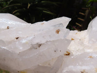 Natural Extra Large Icey Etched Floater Quartz Cluster x 1 from Madagascar - TopRock