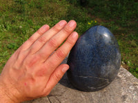 Polished Lazulite Standing Free Form x 1 From Madagascar - TopRock