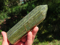 Polished Banded Green Fuchsite Crystal Points x 3 From Madagascar - TopRock