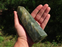 Polished Banded Green Fuchsite Crystal Points x 3 From Madagascar - TopRock