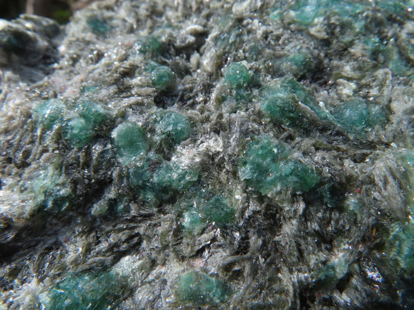 Natural Emeralds In Matrix Specimens x 2 From Sandawana, Zimbabwe - TopRock