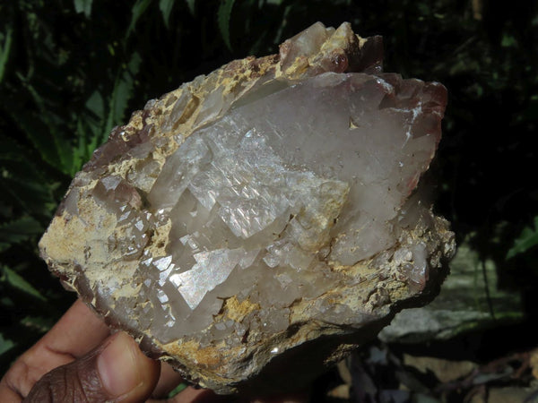 Natural Red Phantom Quartz Crystals  x 2 From Zimbabwe - TopRock