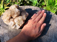 Natural Smokey Phantom Quartz Cluster x 1 From Lwena, Congo - TopRock