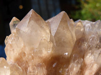 Natural Smokey Phantom Quartz Cluster x 1 From Lwena, Congo - TopRock