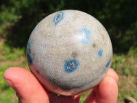 Polished Blue Spotted Spinel Spheres x 6 From Ambatofinadrahana, Madagascar - TopRock