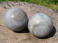 Polished Blue Spotted Spinel Spheres x 6 From Ambatofinadrahana, Madagascar - TopRock