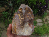 Natural Red Hematoid Quartz Clusters x 3 From Karoi, Zimbabwe - TopRock