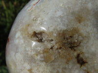 Polished Coral Flower Agate Standing Free Forms x 3 From Madagascar - TopRock