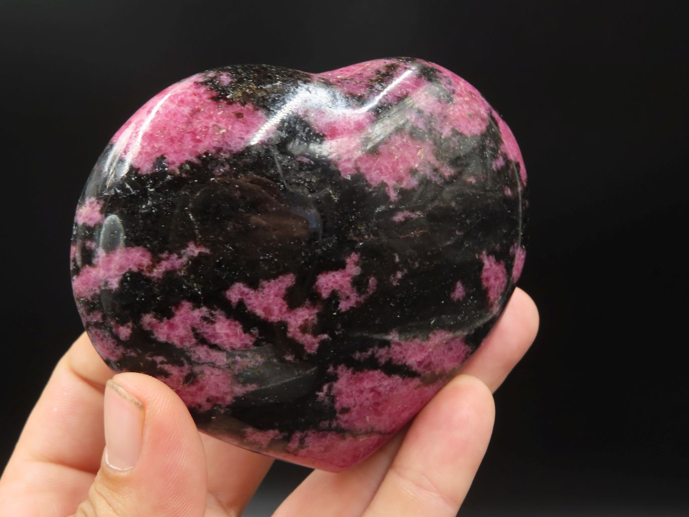 Pink deals black rhodonite