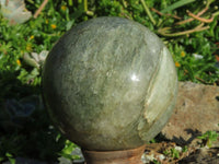 Polished Banded Green Fuchsite Spheres x 2 From Madagascar - TopRock