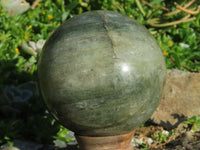 Polished Banded Green Fuchsite Spheres x 2 From Madagascar - TopRock