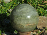 Polished Banded Green Fuchsite Spheres x 2 From Madagascar - TopRock