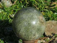 Polished Banded Green Fuchsite Spheres x 2 From Madagascar - TopRock