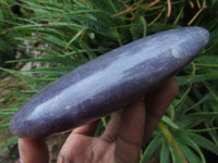 Polished Large lepidolite Lithium Mica Semi Gemmy Free Forms x 2 From Zimbabwe - TopRock