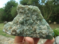 Polished Mtorolite Emerald Chrysophrase Plates x 4 From Zimbabwe - TopRock