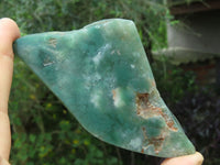 Polished Mtorolite Emerald Chrysophrase Plates x 4 From Zimbabwe - TopRock