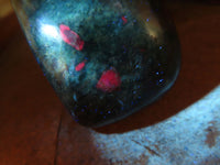 Polished Fluorescent Ruby Corundum In Chrome Verdite Free Forms x 4 From Zimbabwe - TopRock