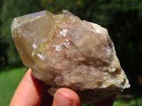 Natural Smokey Phantom Clusters One Very Good Grade Smaller One Low Grade x 2 From Lwena, Congo - TopRock