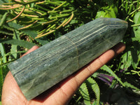 Polished Banded Fuchsite Crystal Points x 2 With Matrix Matrix x 3 From Madagascar - TopRock