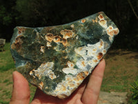 Polished Mtorolite Emerald Chrome Chrysoprase Plates x 3 From Mutorashanga, Zimbabwe - TopRock