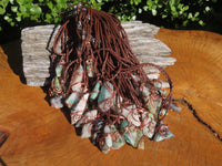 Polished Copper Quartz Cabochon In Copper Art Wire Wrap Pendant - sold per piece - From Messina Limpopo, South Africa - TopRock