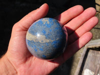 Polished Blue Spotted Spinel Spheres x 2 From Madagascar - TopRock