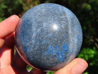 Polished Blue Spotted Spinel Spheres x 2 From Madagascar - TopRock