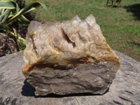 Natural Large Smokey Phantom Cluster x 1 From Lwena, Congo - TopRock