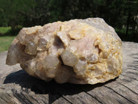 Natural Large Smokey Phantom Cluster x 1 From Lwena, Congo - TopRock