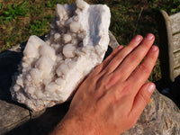 Natural Madagascar Quartz Clusters x 2 From Madagascar - TopRock