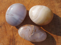 Polished Agate Small Gallets x 16 From Madagascar - TopRock