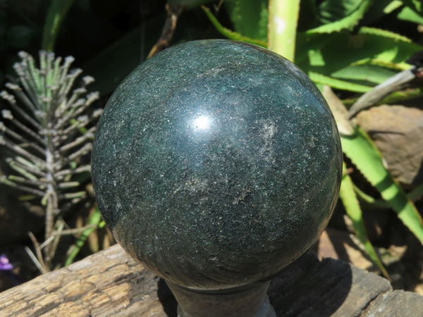 Polished Green Fuchsite Spheres x 2 From Madagascar - TopRock