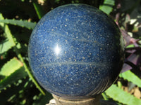 Polished Lazulite Spheres x 2 From Ambatfinhandrana, Madagascar - TopRock