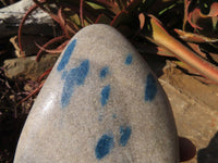 Polished Blue Spinel Standing Free Forms x 3 From Madagascar - TopRock