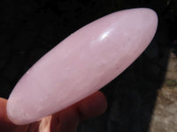 Polished Rose Quartz Gemmy Standing Free Forms x 3 From Ambatondrazaka, Madagascar - TopRock