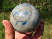 Polished Blue Spotted Spinel Spheres x 3 From Madagascar - TopRock