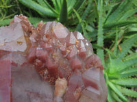 Natural Red Hematoid Quartz Clusters x 2 From Karoi, Zimbabwe - TopRock