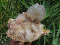 Natural Red Hematoid Quartz Clusters x 2 From Karoi, Zimbabwe - TopRock