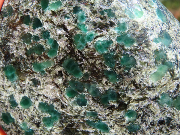 Polished Emeralds In Matrix Free Form x 1 From Zimbabwe - TopRock