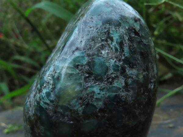 Polished Emeralds In Matrix Standing Free Form x 1 From Sandawana, Zimbabwe - TopRock