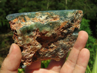 Polished Mtorolite Emerald Chrome Chrysoprase Plates x 6 From Mutorashanga, Zimbabwe - TopRock