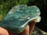 Polished Mtorolite Emerald Chrome Chrysoprase Plates x 6 From Mutorashanga, Zimbabwe - TopRock