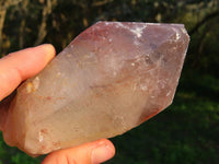 Natural Hematoid Quartz Clusters x 3 From Zimbabwe - TopRock