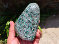 Polished Emeralds In Matrix Standing Free Form x 1 From Sandawana, Zimbabwe - TopRock