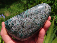 Polished Emeralds In Matrix Standing Free Form x 1 From Sandawana, Zimbabwe - TopRock