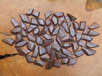 Polished Banded Tiger Iron Muggle Stone Jewellery Free Forms - Sold per Piece - From South Africa - TopRock